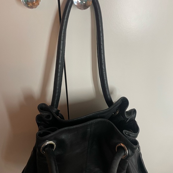 Furla Black Leather Shoulder Bag - Picture 4 of 11